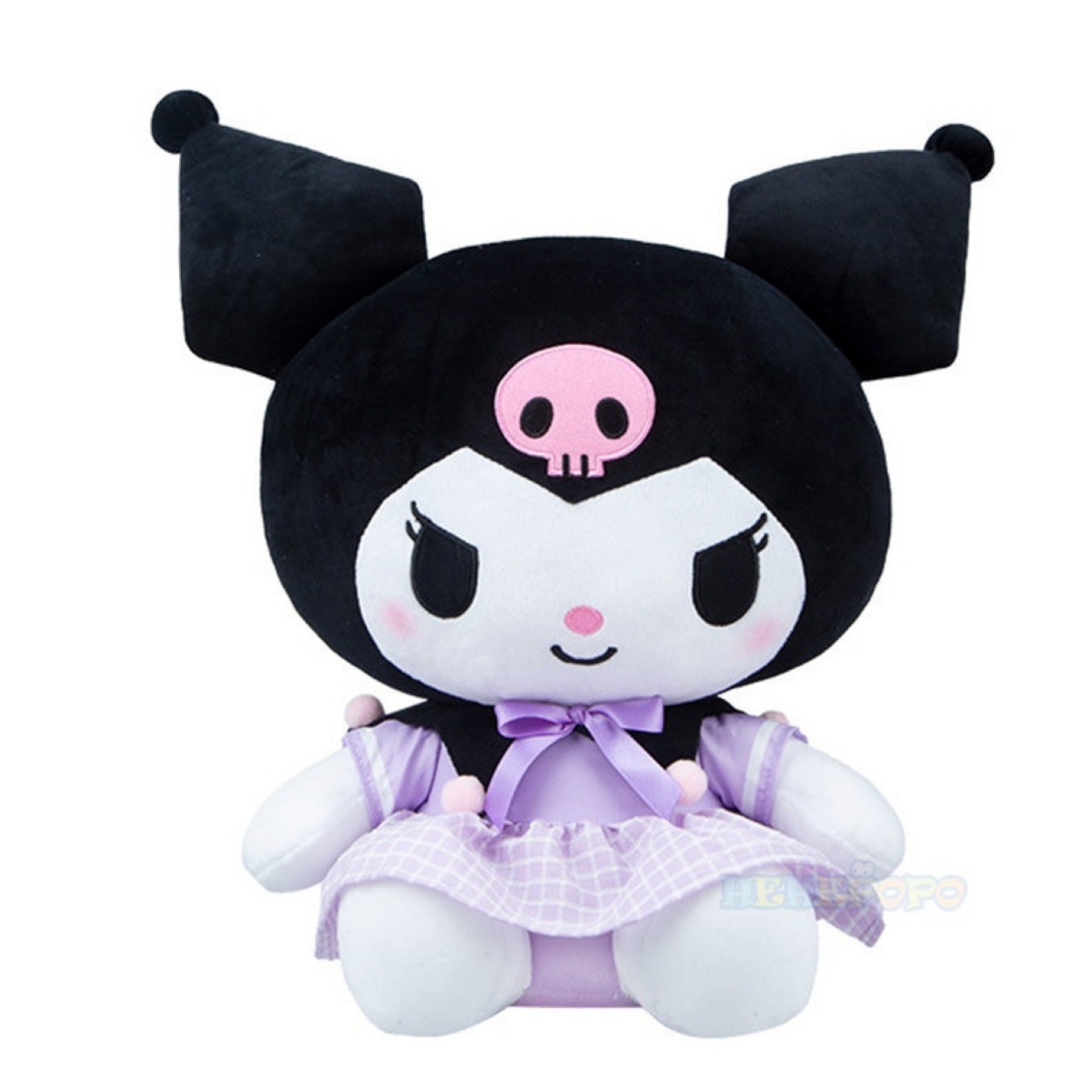 Kuromi Lolita Dress Plush | Boba 